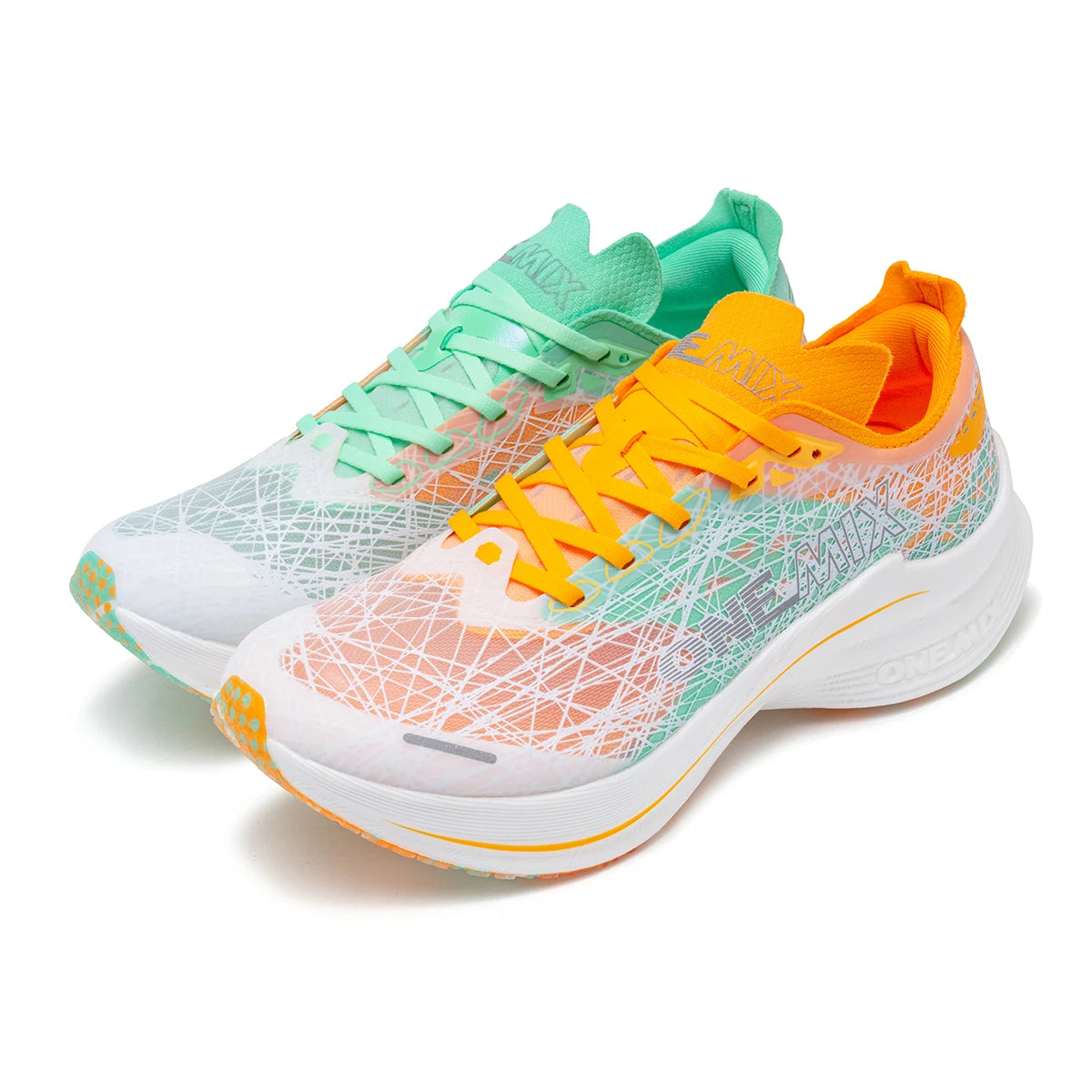 ONEMIX 24656 Unisex Marathon Running Shoes | Air Mesh Breathable Upper | Air Sole Cushioning | Advanced Level