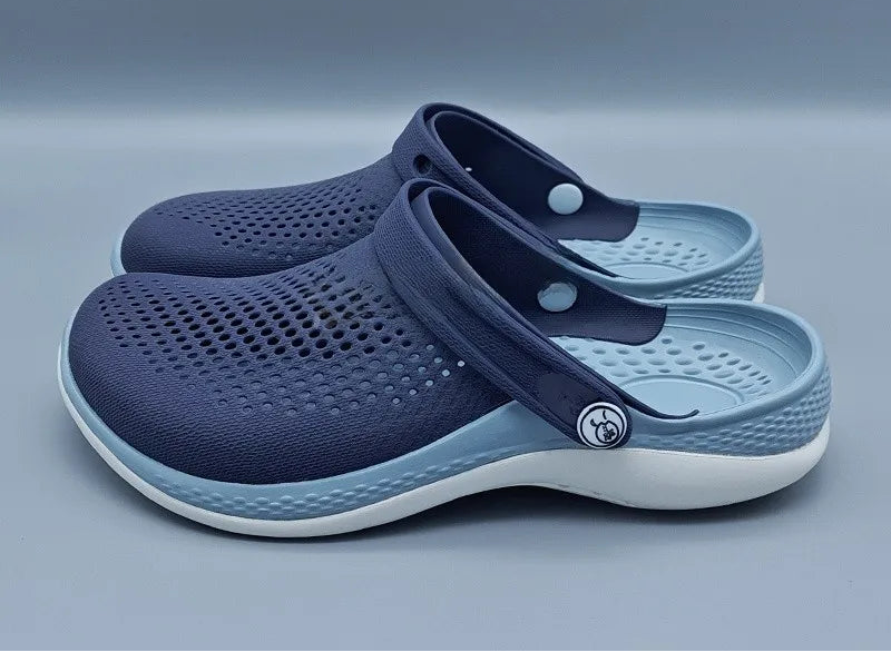 Men's Classic Comfort Clogs | Non-Slip, Breathable & Odor-Free | Lightweight Summer Sandals | Adjustable Strap