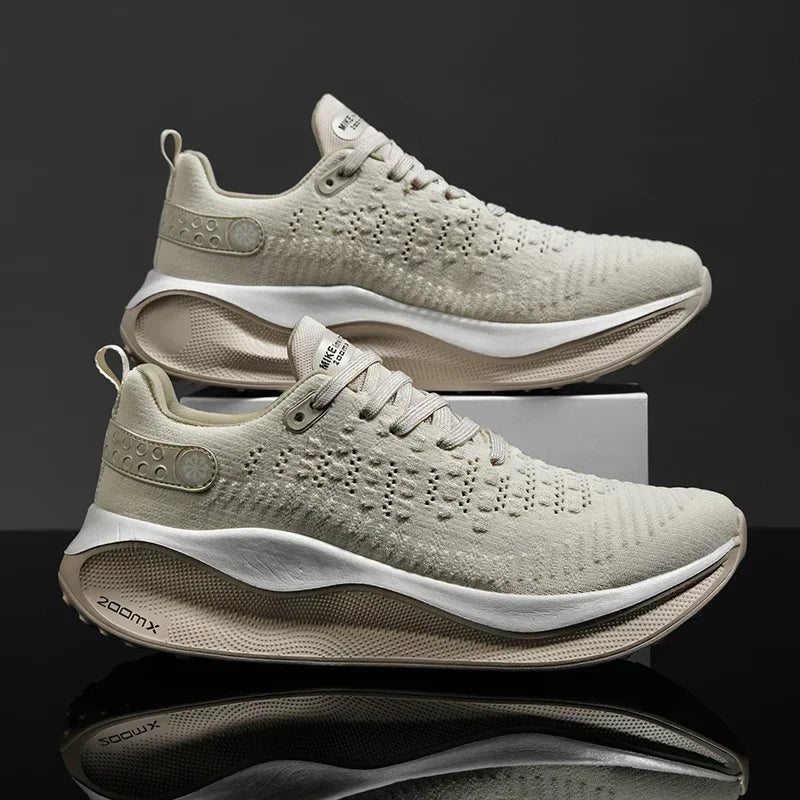 Lightweight men's running shoes | Breathable, odor-resistant canvas shoes | EVA midsole