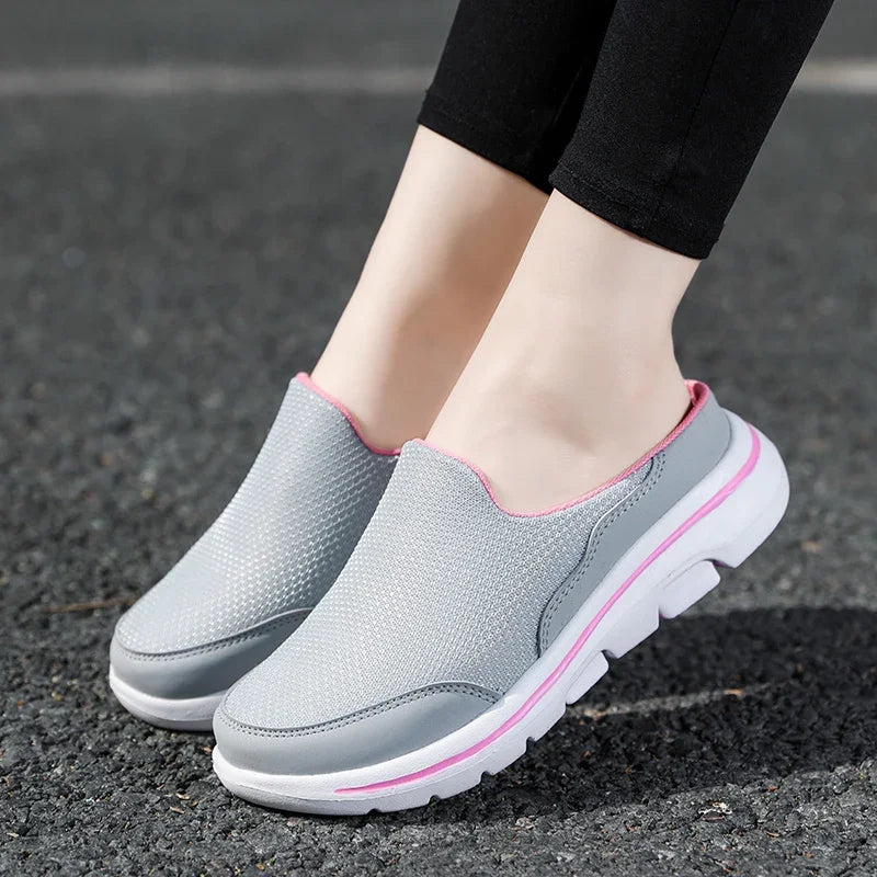 Ngouxm Men's Air Mesh Clog Slipper | Slip-On Backless Shoe | Lightweight EVA Outsole | Summer Breathable