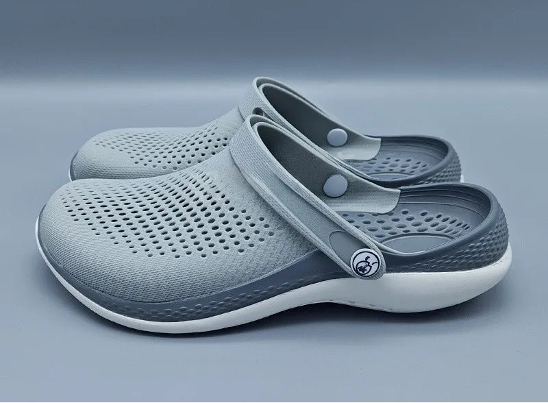 Men's Classic Comfort Clogs | Non-Slip, Breathable & Odor-Free | Lightweight Summer Sandals | Adjustable Strap