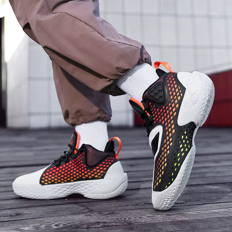 SENTA Fire-Grid Pro Basketball Shoes | Flywire Technology | Low-Top | Professional Level Multi-Court Sneaker