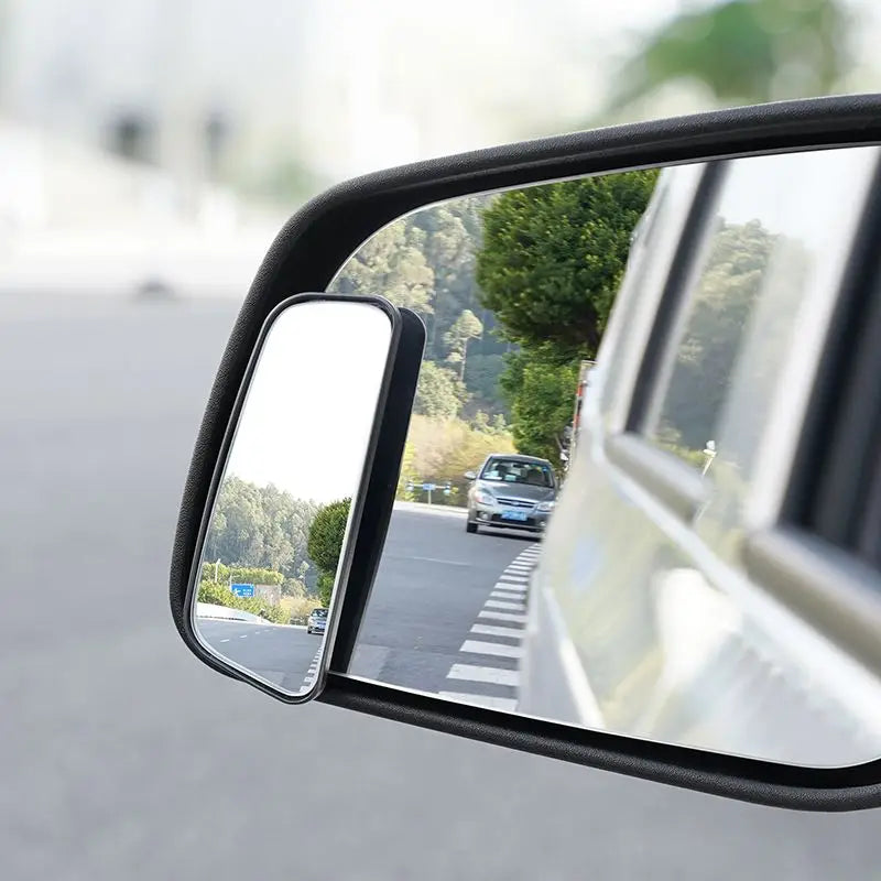 HD Convex Rearview Mirror for Cars | 360° Blind Spot Adjustable for Wheels and Parking
