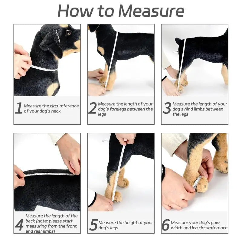 Full-Coverage Dog Paw & Leg Protectors | Adjustable Non-Slip PU Boots with Harness | All-Terrain Protective Footwear