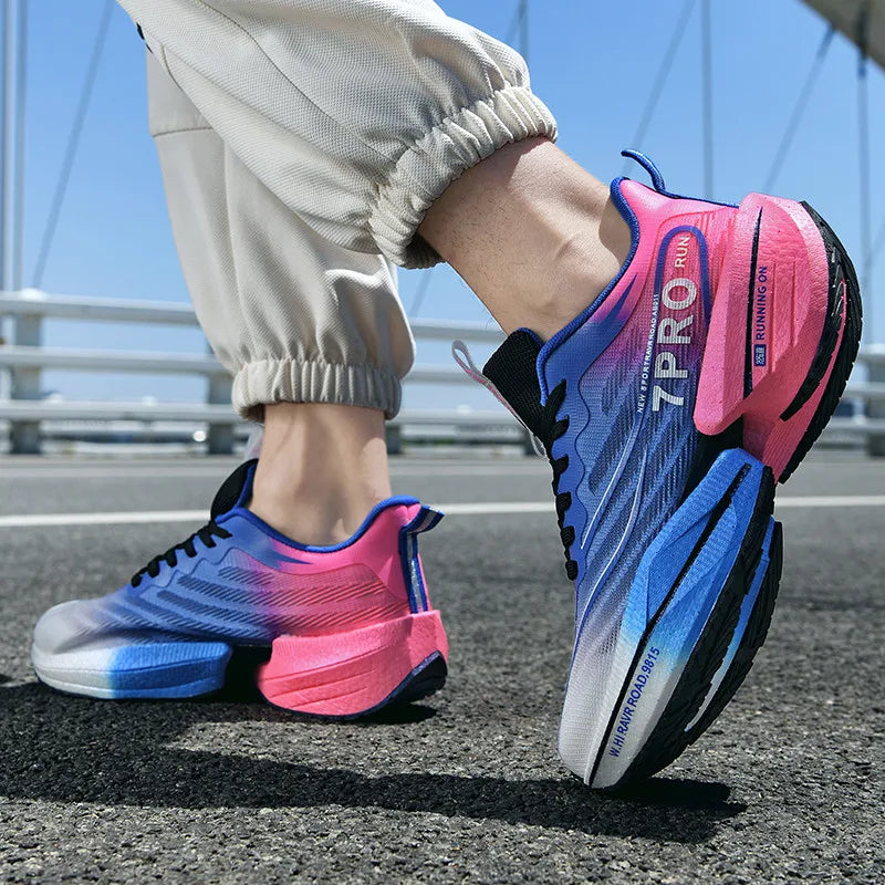 LETCOMFIT 7 PRO Men's Running Shoes | Lightweight Air Mesh Upper | Hard-Wearing & Breathable Speed Sneaker