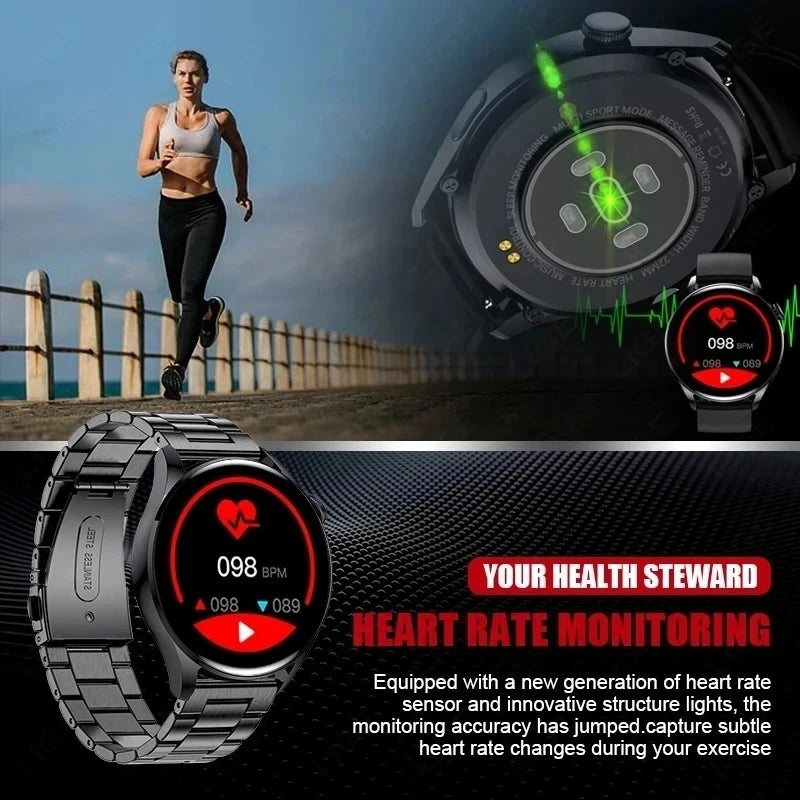 Ola Esporte Series 8 Ultra Smart Watch | 1.3" Full AMOLED | ECG & Blood Pressure Monitor | Bluetooth Calling