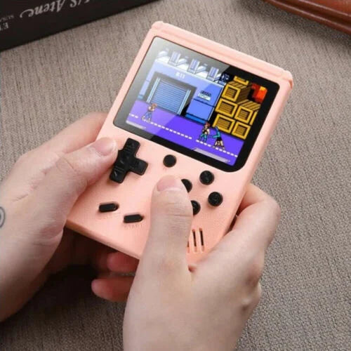 ONETOMAX Retro Handheld Game Console | Built-in 500+ Classic Games | 2 Player Support | AV Output