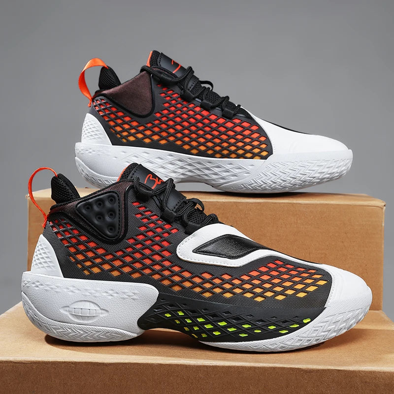 SENTA Fire-Grid Pro Basketball Shoes | Flywire Technology | Low-Top | Professional Level Multi-Court Sneaker