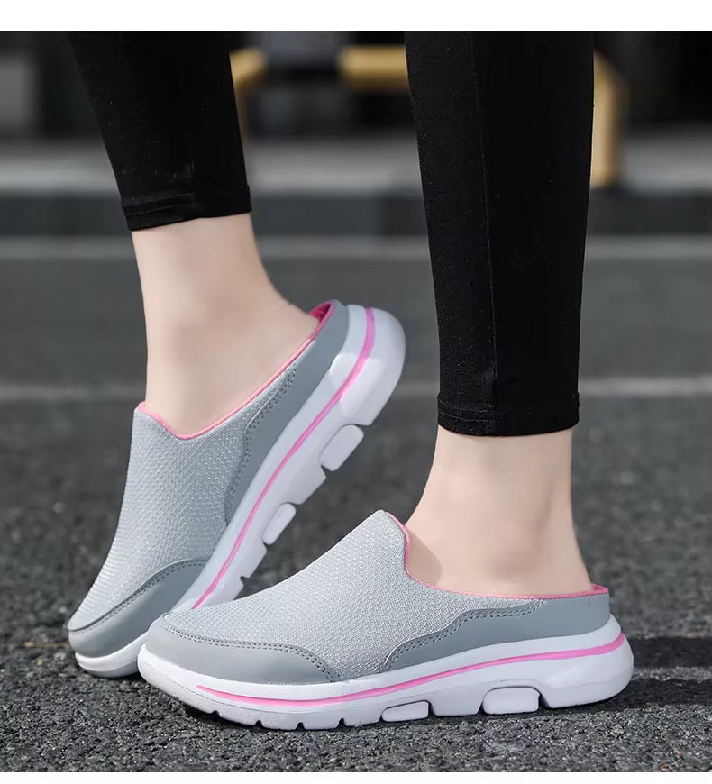 Ngouxm Men's Air Mesh Clog Slipper | Slip-On Backless Shoe | Lightweight EVA Outsole | Summer Breathable