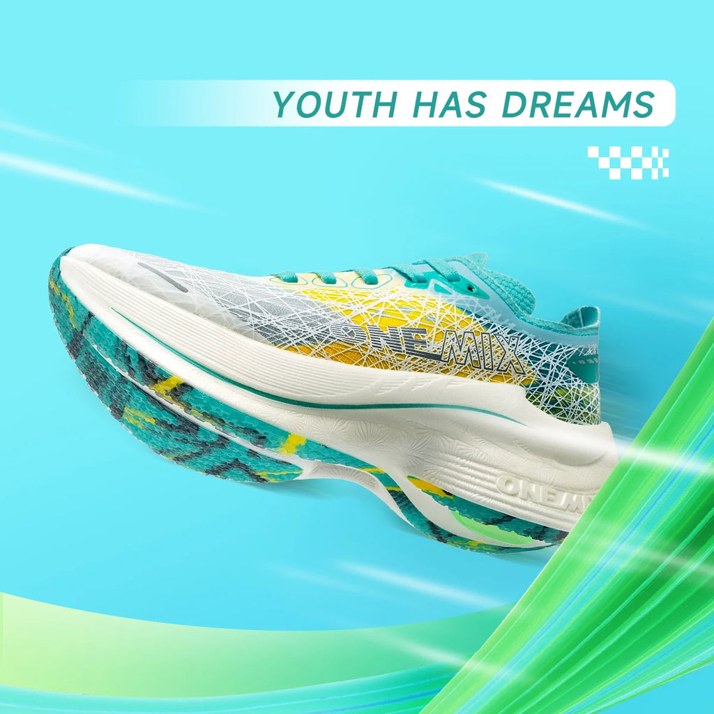 ONEMIX 24656 Unisex Marathon Running Shoes | Air Mesh Breathable Upper | Air Sole Cushioning | Advanced Level