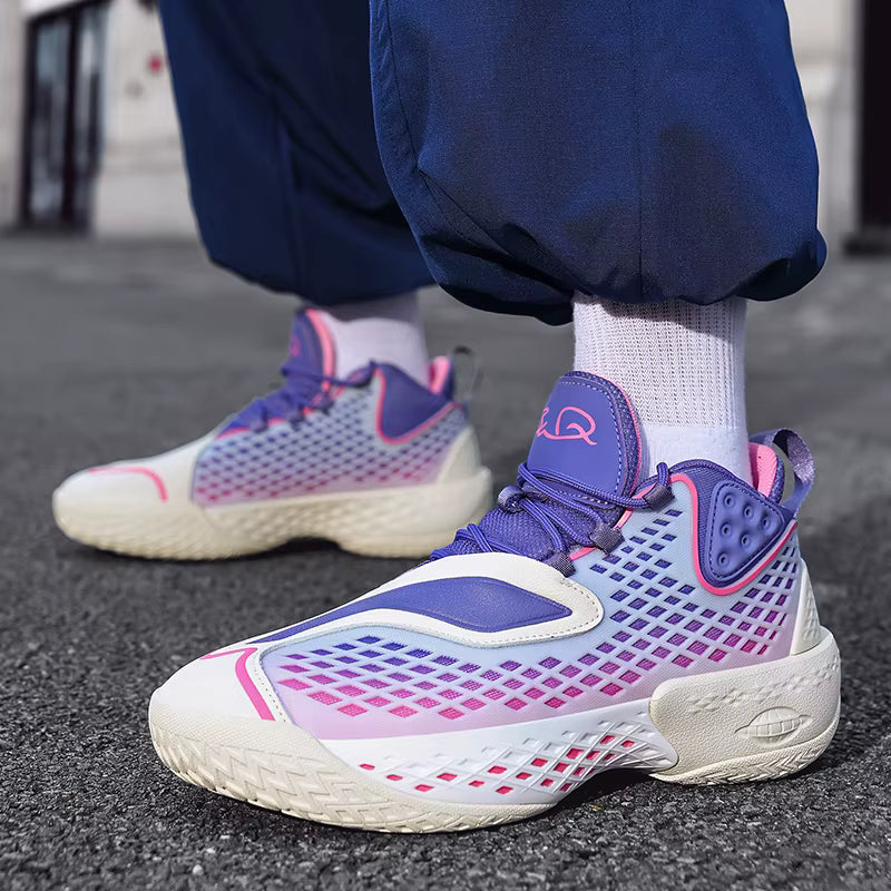 SENTA Fire-Grid Pro Basketball Shoes | Flywire Technology | Low-Top | Professional Level Multi-Court Sneaker