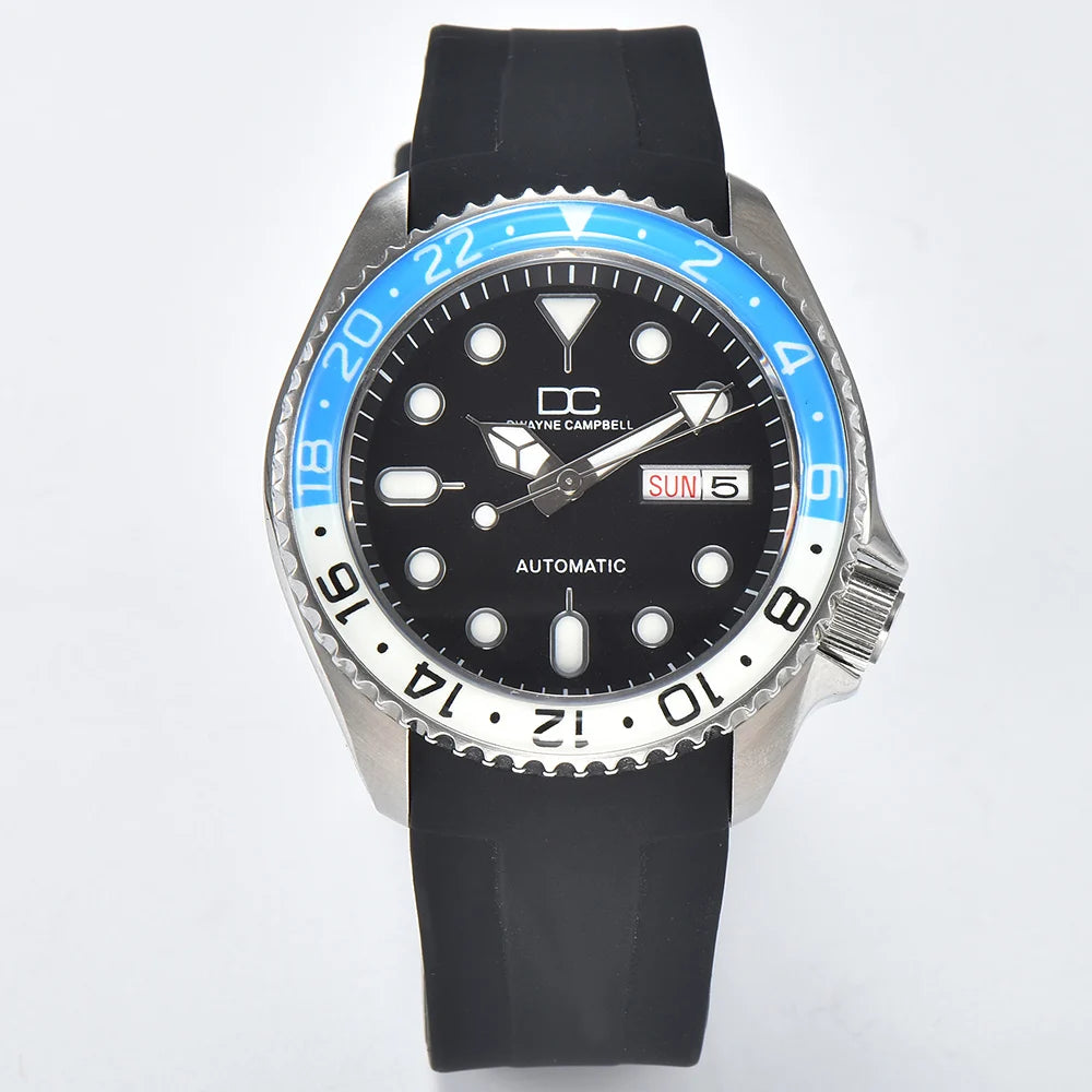 Men's Watch - Dwayne Campbell NH36 | Sapphire crystal | Water resistant up to 5 ATM | 316L stainless steel case