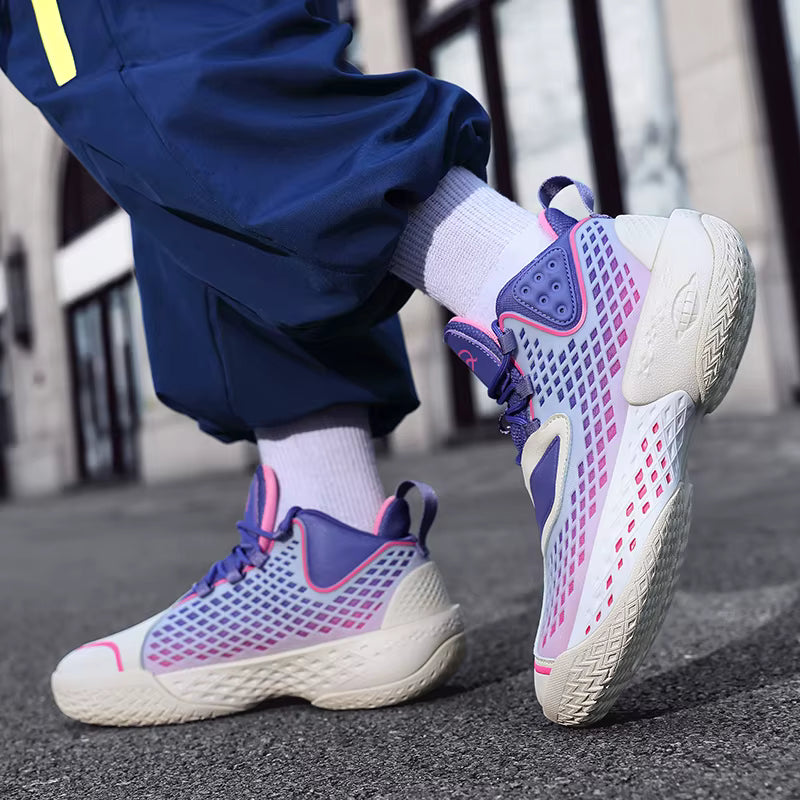 SENTA Fire-Grid Pro Basketball Shoes | Flywire Technology | Low-Top | Professional Level Multi-Court Sneaker