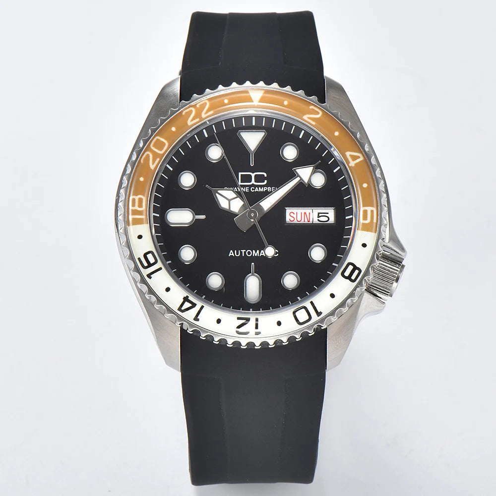 Men's Watch - Dwayne Campbell NH36 | Sapphire crystal | Water resistant up to 5 ATM | 316L stainless steel case