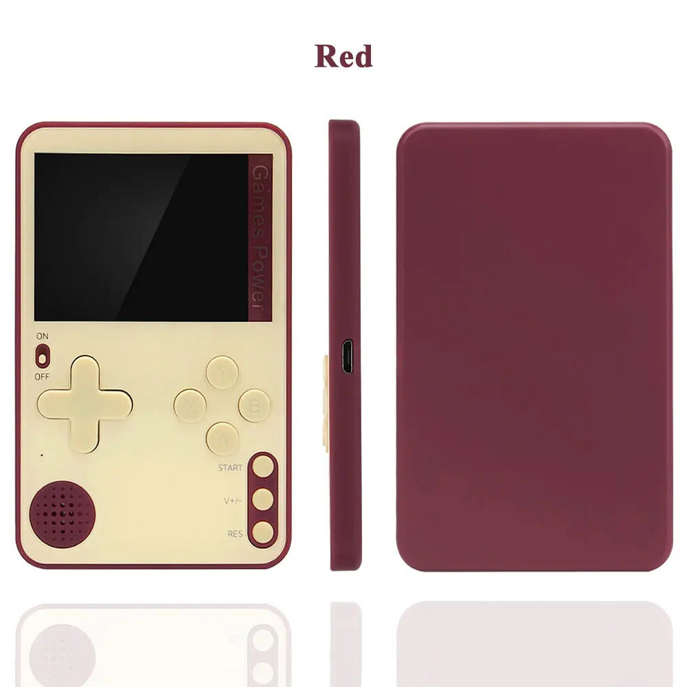 Ultra-thin Portable Retro Mini Game | 500 Built-in Classic Games | 2.4" LCD Console ZEDAOTC