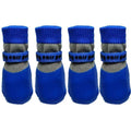 Anti-Slip Dog Shoes (4PCS) | Knitted Paw Protection with Rubber Sole | Non-Slip Puppy/Cat Indoor Footwear