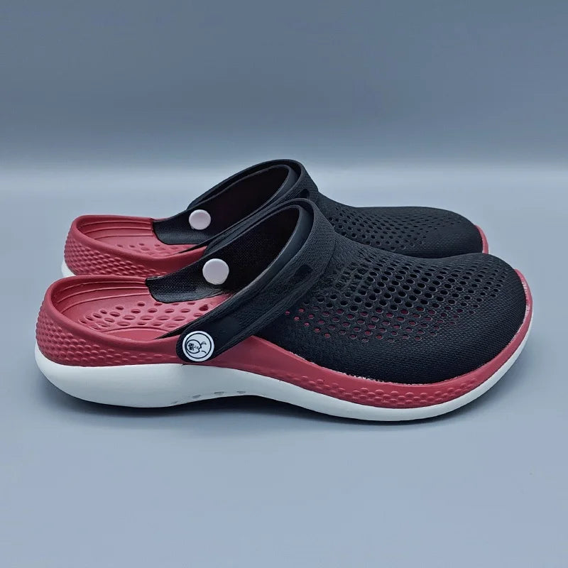 Men's Classic Comfort Clogs | Non-Slip, Breathable & Odor-Free | Lightweight Summer Sandals | Adjustable Strap