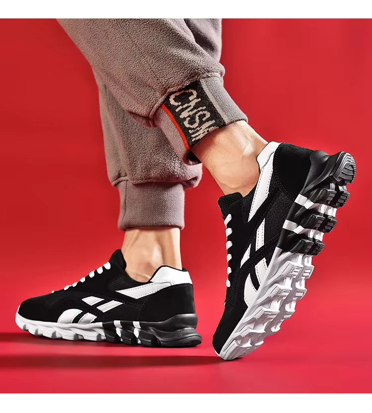 SNORW Blade Runner Unisex Running Shoes | Mesh Breathable Upper | EVA Outsole | Dynamic Blade Sole Sneaker