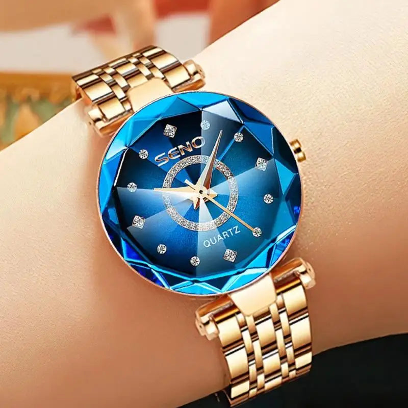SENO Ocean Star Crystal 2025 Luxury Women's Watch