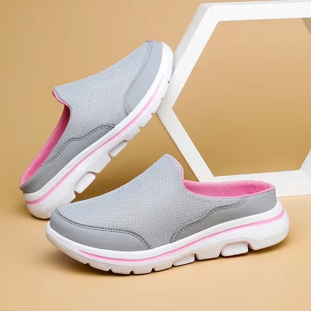 Ngouxm Men's Air Mesh Clog Slipper | Slip-On Backless Shoe | Lightweight EVA Outsole | Summer Breathable