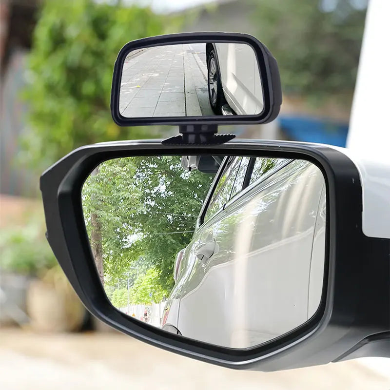 Auxiliary Blind Spot Mirror 360° Rearview Mirror | Parking Mirror for Front Wheel SEAMETAL