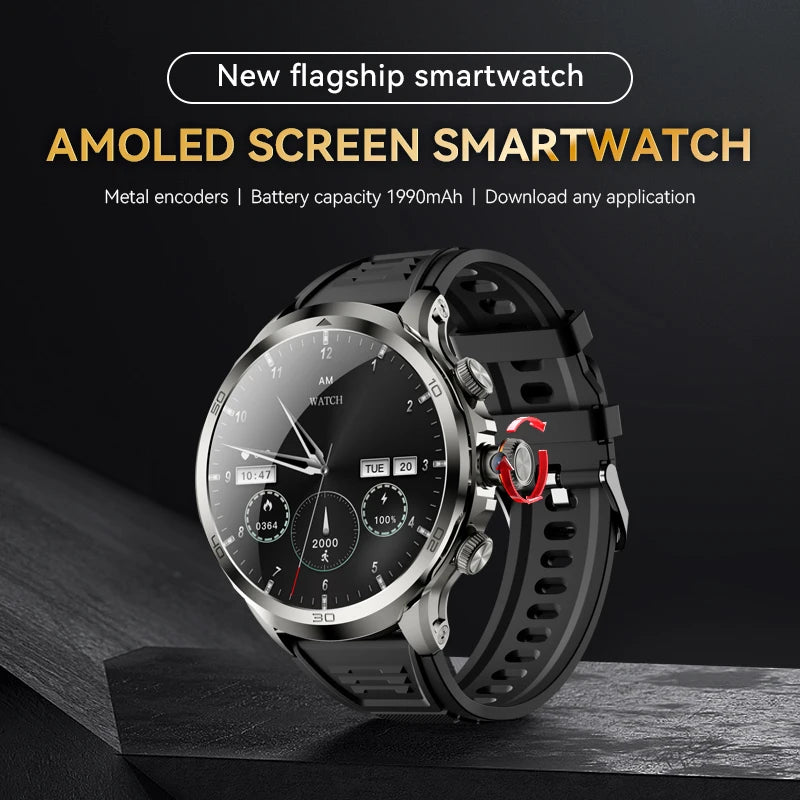 Smartwatch H19 5G LTE with 190° Rotating Camera, GPS, Wi-Fi and Google Play – Compatible with Android and SIM Card