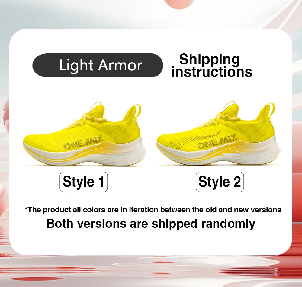 ONEMIX Light Armor 23625 Running Shoes | Super Marathon Distance | Air Mesh Breathable | Air Sole Technology