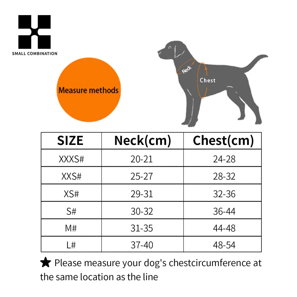 SMALL COMBINATION Air-Mesh Dog Harness & Leash Set | 360° Reflective, Padded & Quick Release | Small/Medium