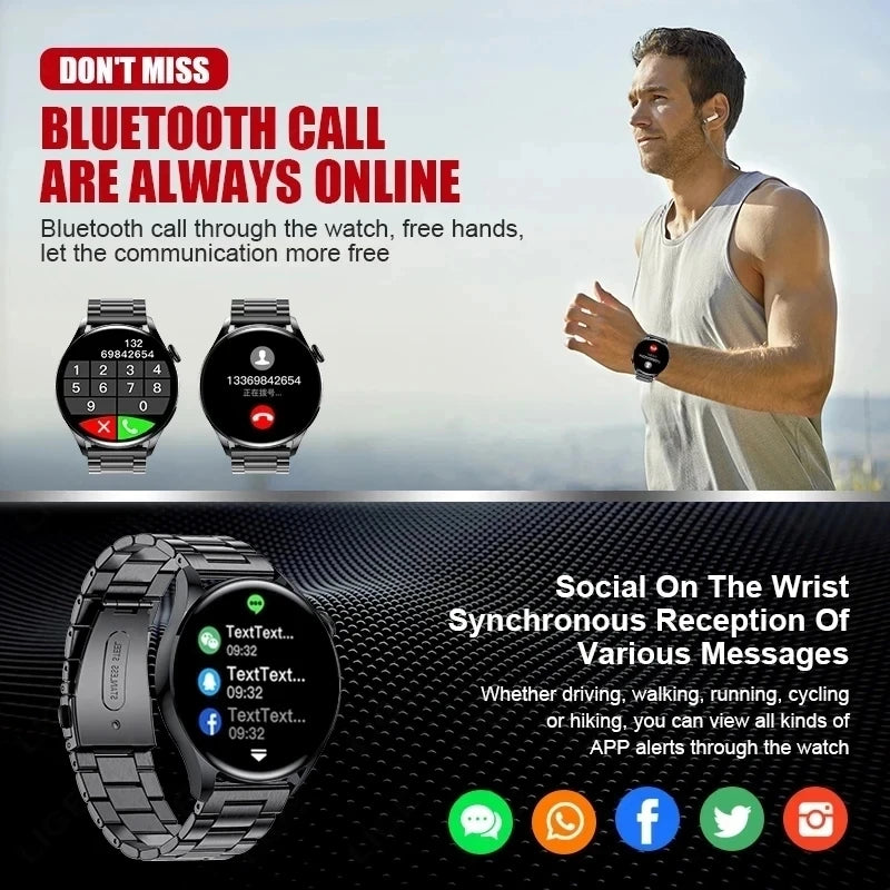 Ola Esporte Series 8 Ultra Smart Watch | 1.3" Full AMOLED | ECG & Blood Pressure Monitor | Bluetooth Calling