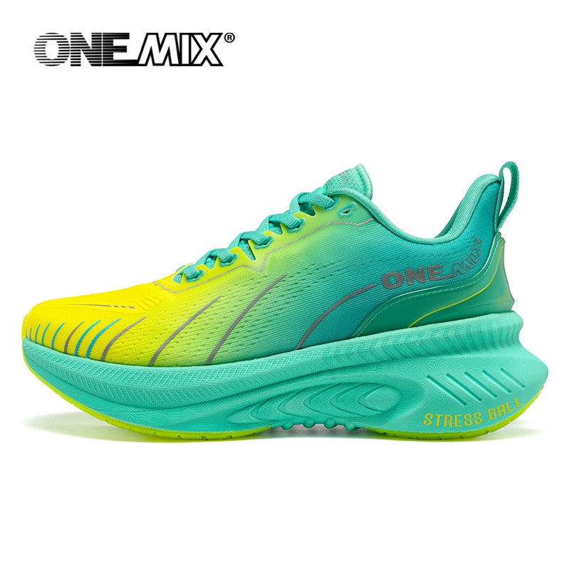 ONEMIX Bumper Elite 21608 Unisex Running Shoe | Half Marathon Cushioning | ForMotion Technology | Extra Wide Fit