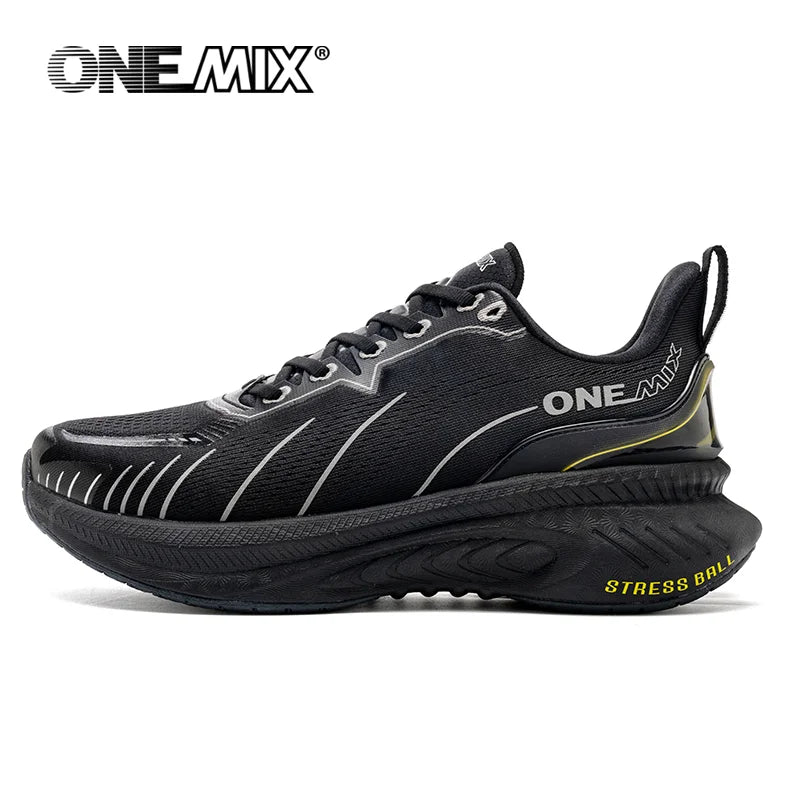 ONEMIX Bumper Elite 21608 Unisex Running Shoe | Half Marathon Cushioning | ForMotion Technology | Extra Wide Fit